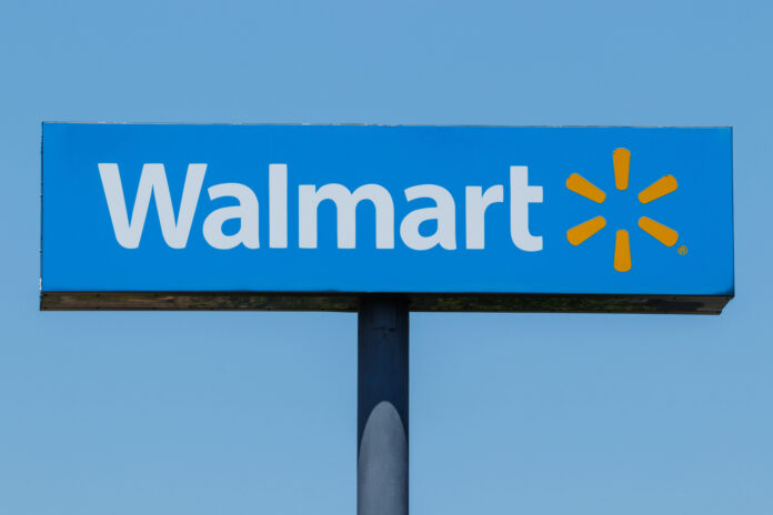 Walmart logo sign