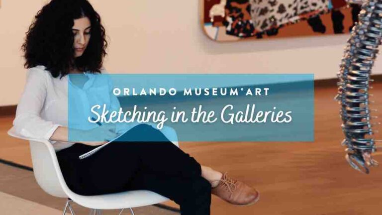 Residents welcome to sketch at Orlando Museum of Art