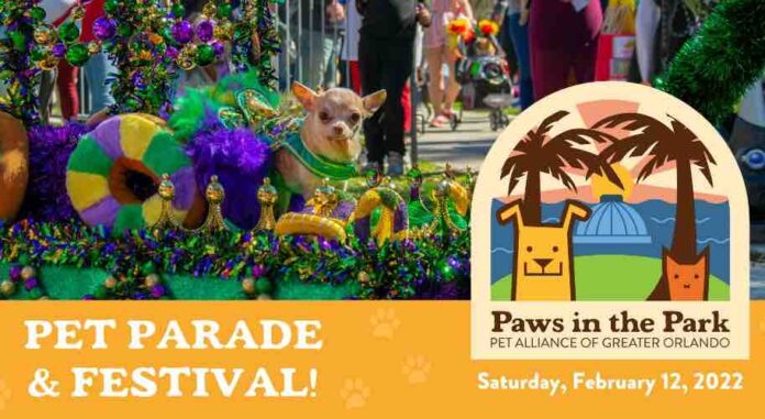 Paws in the Park Pet Alliance of Greater Orlando event