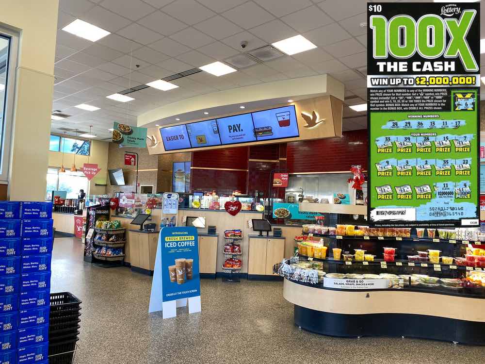 Winning scratch off sold at Wawa on Narcoossee Road