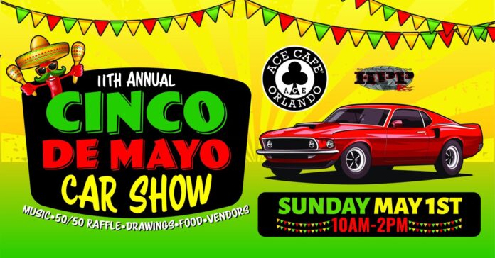 Cinco De Mayo Car Show at Ace Cafe