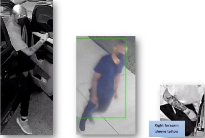Suspect wanted by Apopka Police Department in auto theft burglary