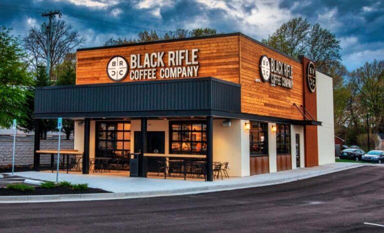 Black Rifle Coffee Company cafe in Clarksville Tennessee