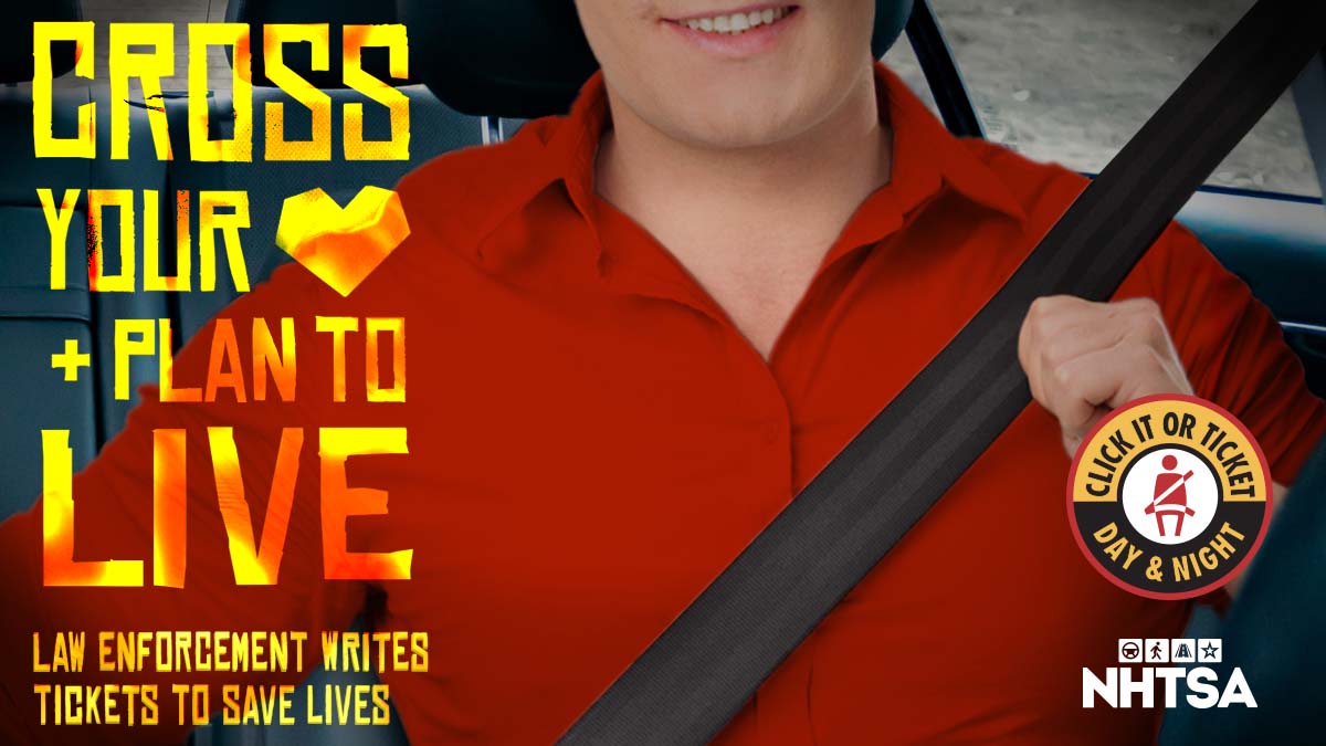 Click it Or Ticket Cross Your Heart advertisement