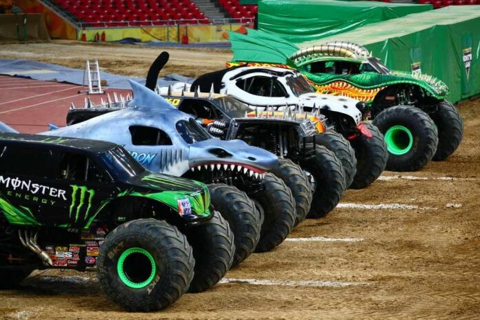 Monster Jam monster trucks