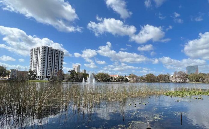 Park Lake in downtown Orlando