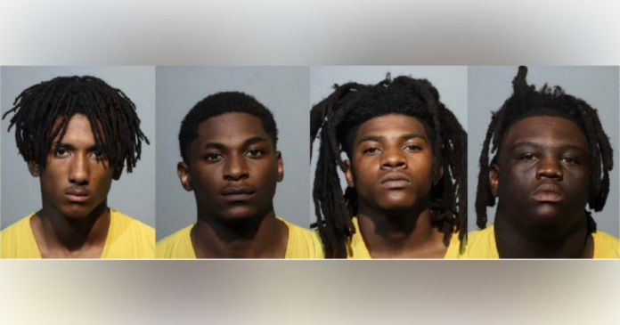 Four suspects arrested in connection with vehicle burglaries at Autonation Orlando