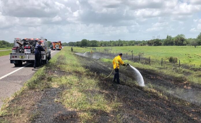 Brush fires along U.S. 192 in Brevard Osceola and other counties on Sunday June 12