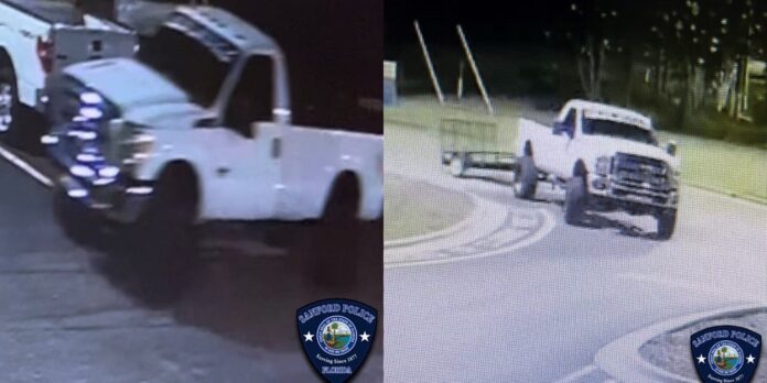 Ford F 250 wanted in theft of three dirtbikes from Seminole Powersports on June 16