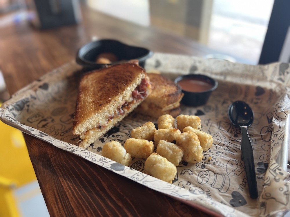 Grilled cheese at I Heart Mac Cheese in Altamonte Springs
