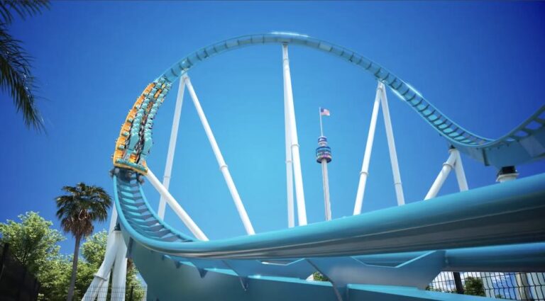 New surf-style roller coaster coming to SeaWorld Orlando