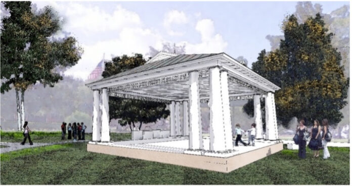 New pavilion planned for former site of Winter Parks Central Park main stage