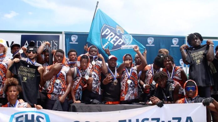 The 7v7 team from Seminole High School took home this year's state tournament title