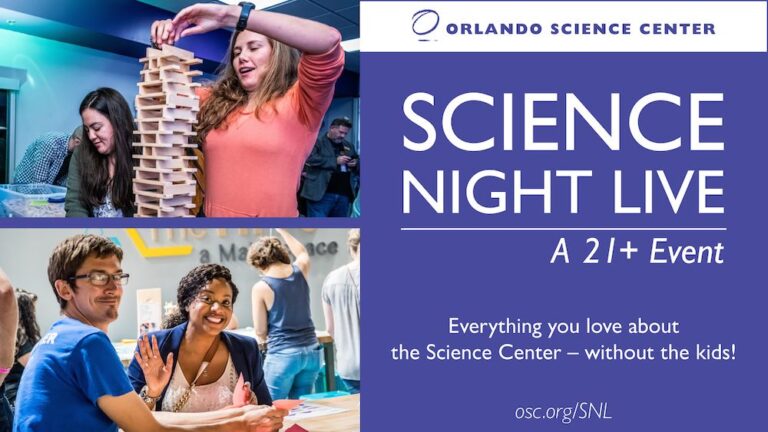Science Night Live for adults at Orlando Science Center