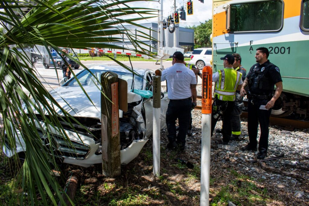Car crashes into Sunrail train in Mailtand on July 11
