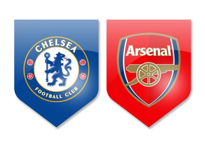 Chelsea Arsenal in British Premier League