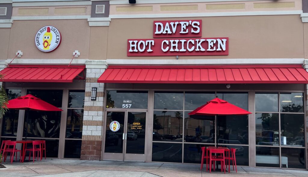 Daves Hot Chicken in Orlando