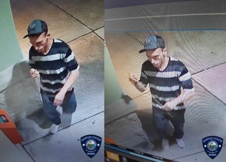 Man wanted for stealing vehicle with keys he removed from a U Haul drop box in Sanford