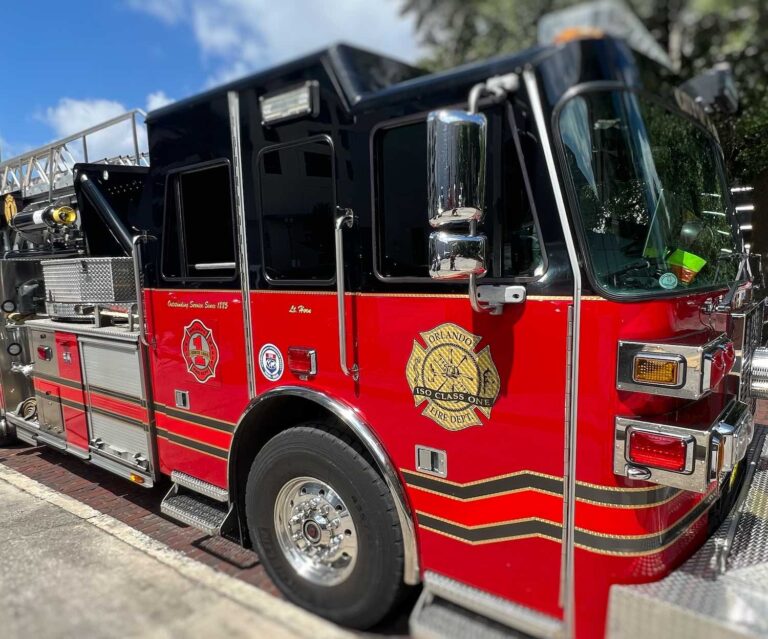 Orlando Fire Department fire truck