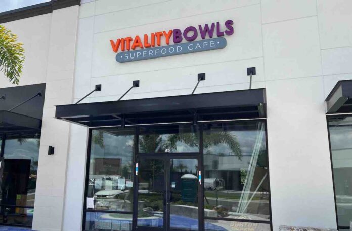 Vitality Bowls Superfood Café at O Town West Village in Orlando