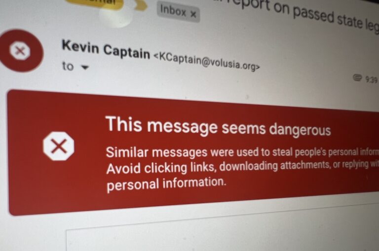Volusia government official’s email hacked in midst of scam alerts across area