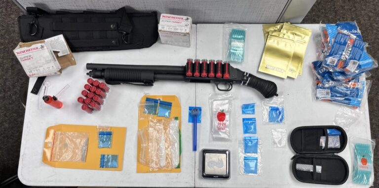 57 grams of Meth, shotgun recovered during Orlando traffic stop