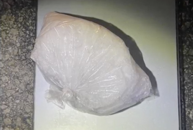 Half pound bag of methamphetamine recovered by Volusia County Sheriffs deputies during traffic stop