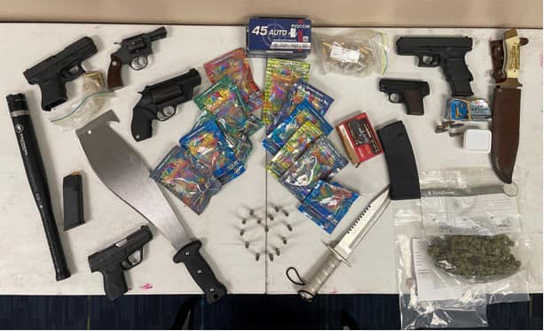 MDMA cocaine firearms seized during search of west Orlando home