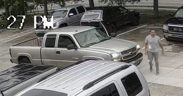 Man and truck wanted in connection with theft at Oviedo auto shop on June 25