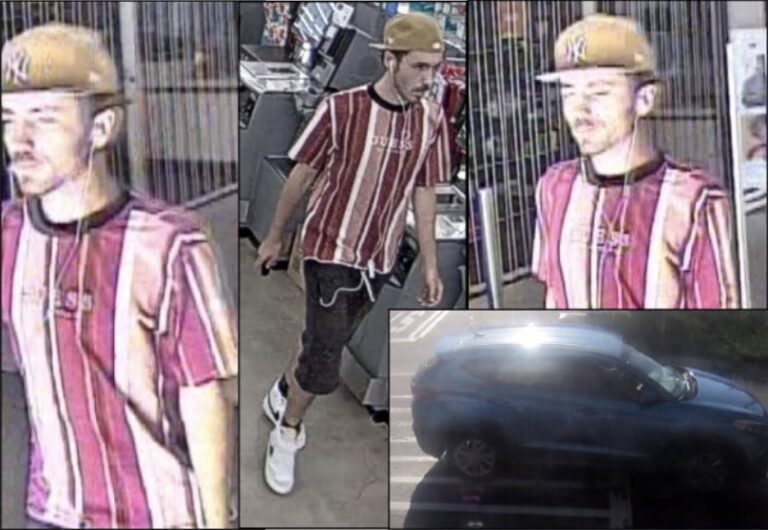 Suspect wanted for stealing credit cards from vehicle outside of Esporta Fitness in Casselberry on August 3