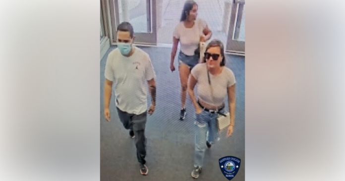 Three suspects wanted in connection with theft of purse from Marshalls in Sanford