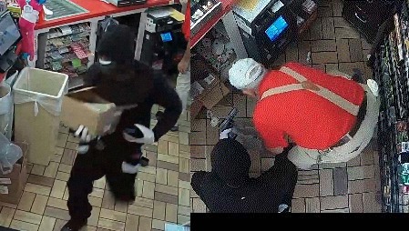 Armed suspect wanted in robbery of Circle K