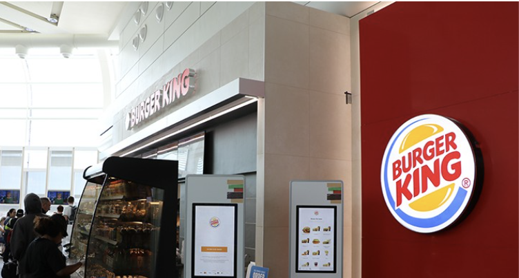 Burger King in Orlando International Airport Terminal B