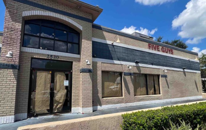 Five Guys closes location near downtown Orlando
