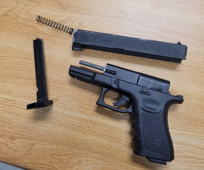 Glock BB gun recovered at Pine Ridge High School