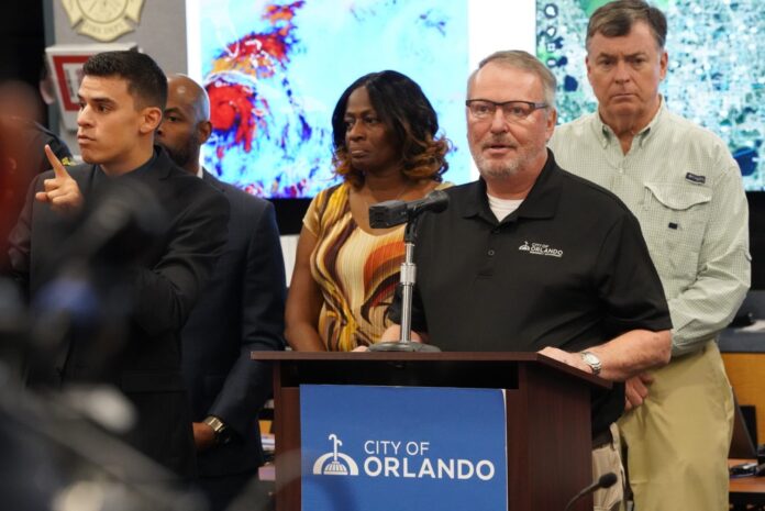 Mayor Buddy Dyer provides update on closures across city of Orlando