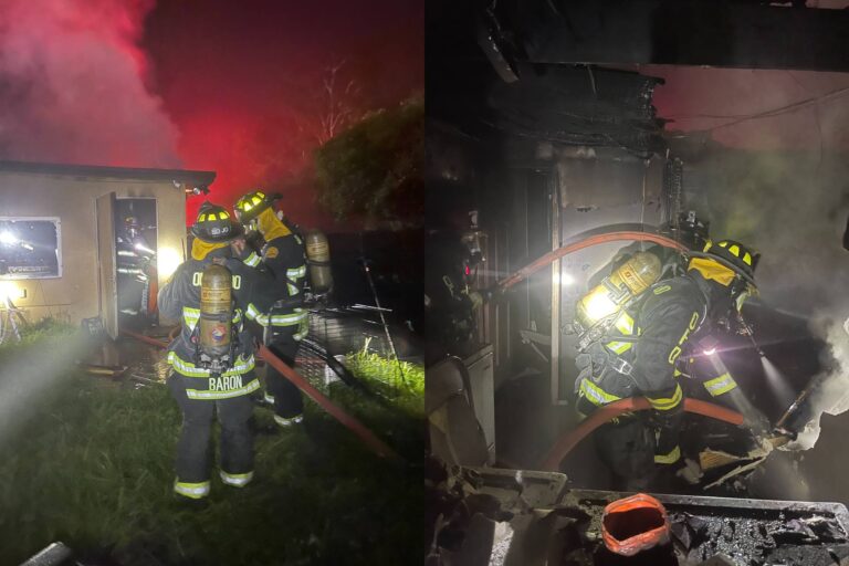Orlando fire crews extinguish residential fire