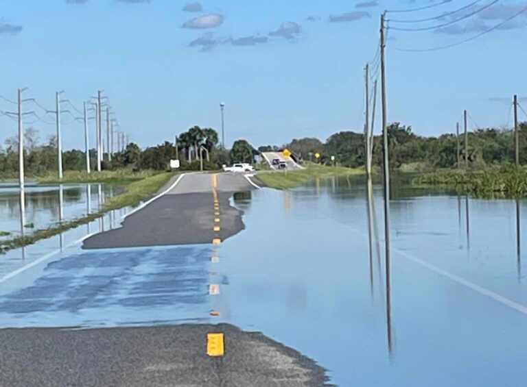 State Road 46 closed due to rising St. Johns River