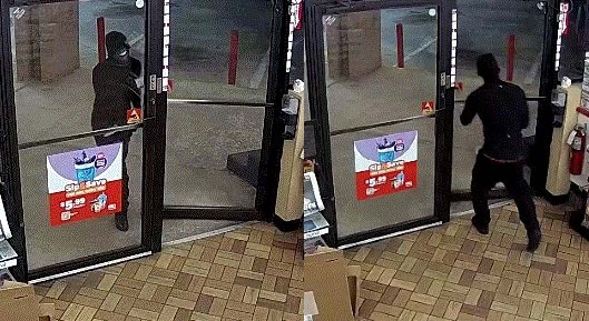 The suspect was caught on video entering and leaving the Circle K in DeBary on September 10