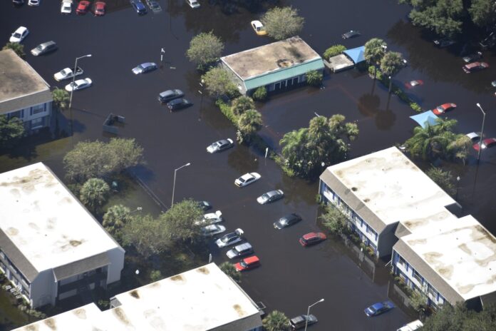 Businesses and homes under water in Orange County