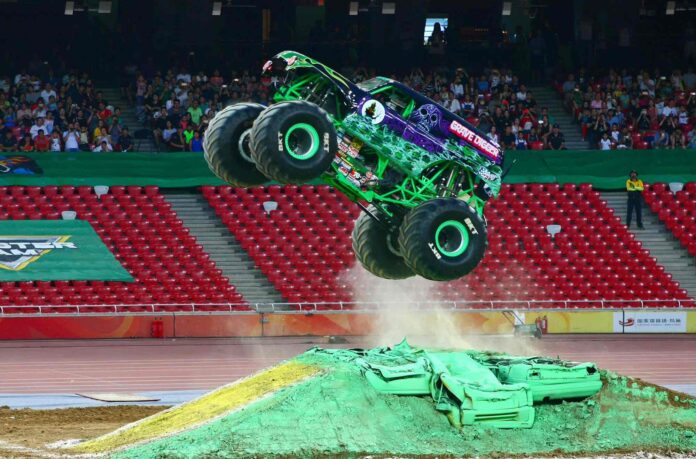 Grave Digger at Monster Jam in Orlando