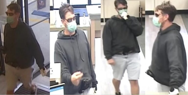 Man wanted for bank robbery in Clermont on October 27