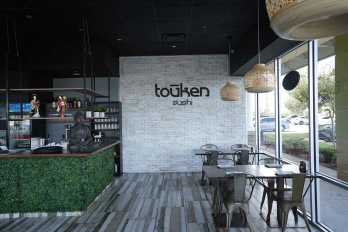 Toūken sushi in south Orlando