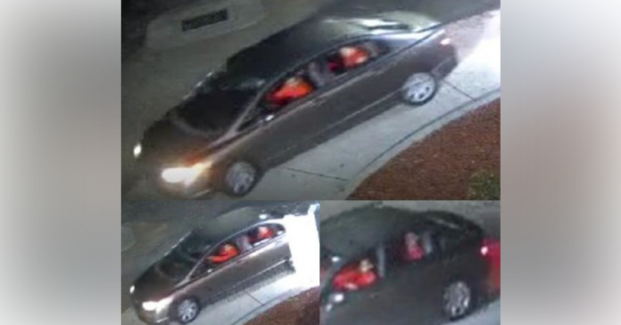 Vehicle wanted in connection with criminal mischief incident at Steak 'n Shake