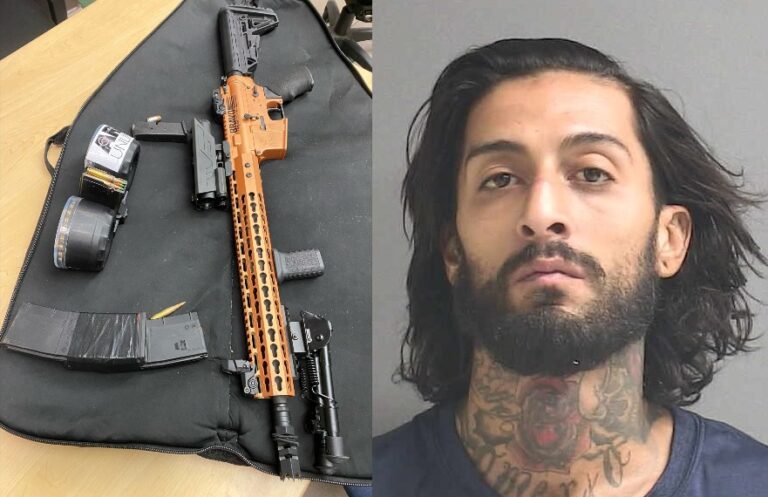 AR-15, drug paraphernalia seized from man who ran stop signs