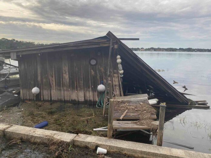 Former Belle Isle Mayors boathouse destroyed