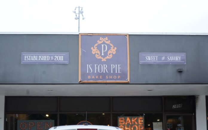P is for Pie Bake Shop