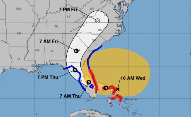 Tropical Storm Nicole strengthening as it nears Florida