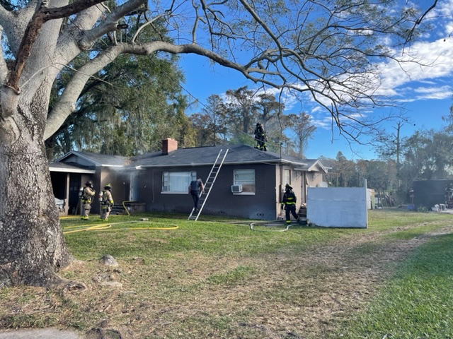 Attic fire at Maitland home on December 27