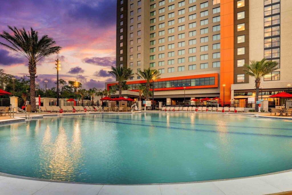 Saltwater pool at Drury Plaza Hotel in Orlando